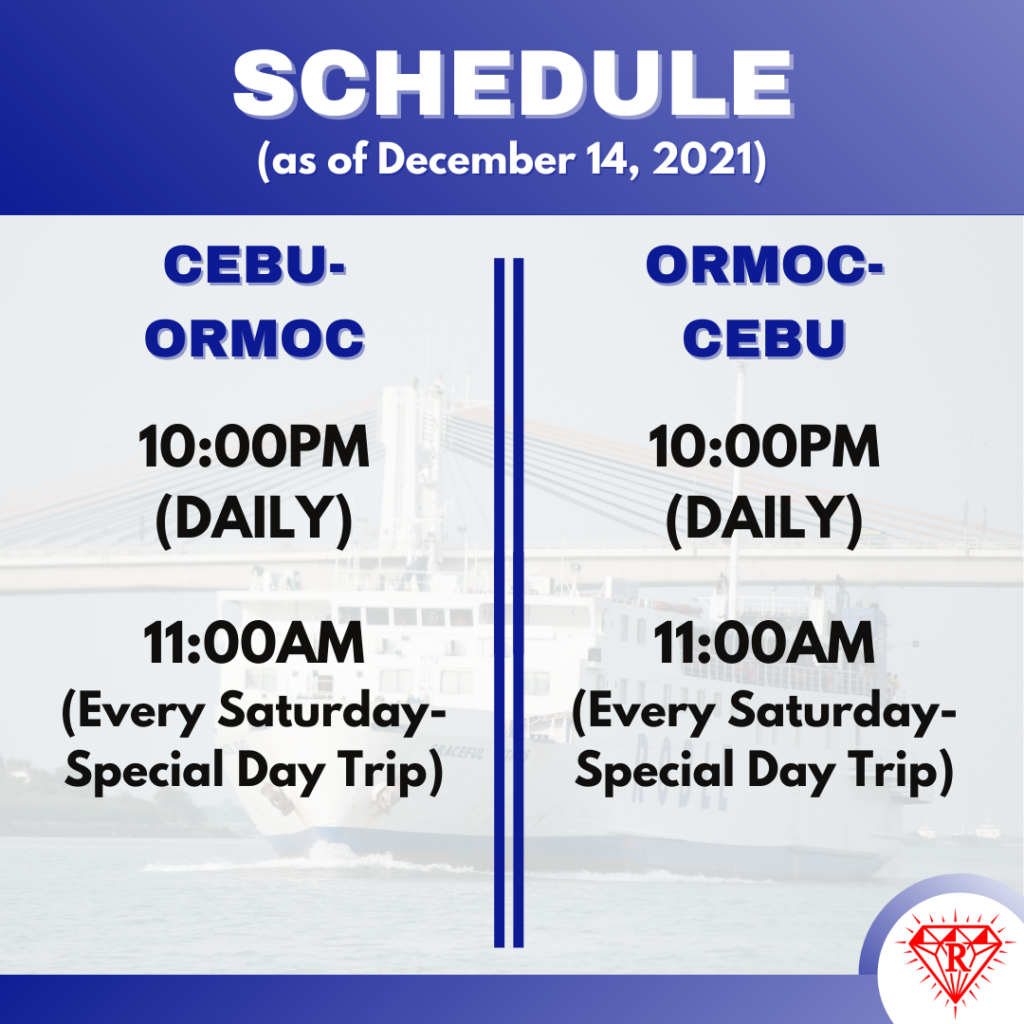 grand tours ormoc to tacloban schedule